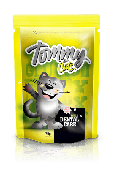 SNACK TOMMY CAT DENTAL CARE 75GR
