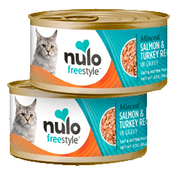 NULO CAT FS GRAIN FREE MINCED PICA SALMON  TURK85G